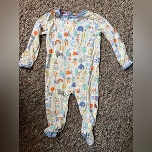 Colorful alphabet magnetic me pajamas